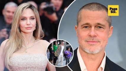 Brad Pitt's relationships with his and Angelina Jolie's kids still 'strained'