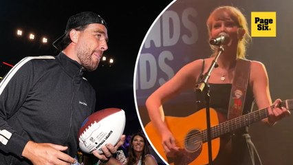 Taylor Swift surprises fans with performance at Travis Kelce's Nashville event