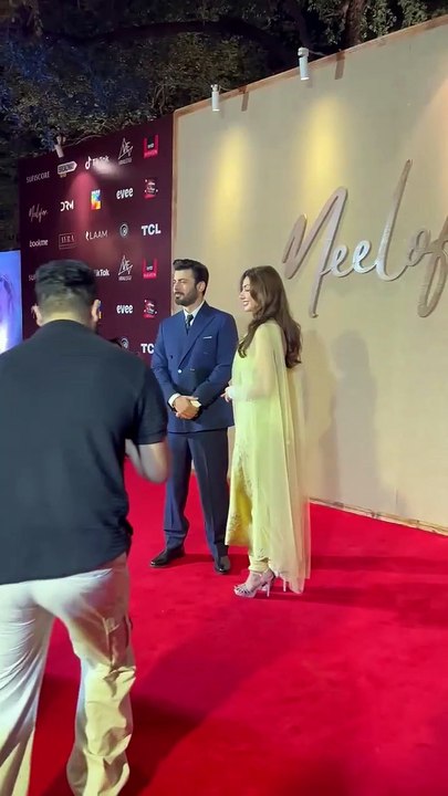 Fawad Khan and mahira Khan together video