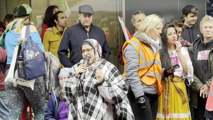 Neomi Alam speaking at Exeter is for Everyone, video Alan Quick IMG_6502