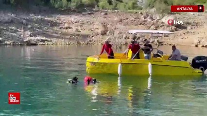 Manavgat Oymapınar Barajı’nda kaybolan İrlandalı turist 5 gün sonra bulundu