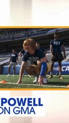 Glen Powell talks wearing prosthetic mask in 'Chad Powers' role