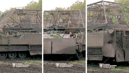 Ukrainian Airborne Brigade integrates M2 Bradley combat vehicles with drone protection