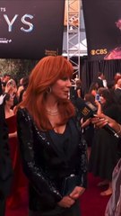 Reba talks 'Golden Girls' on the 2025 Emmys red carpet