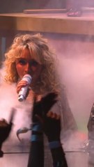 Sabrina Carpenter pops out of sewer on VMAs stage