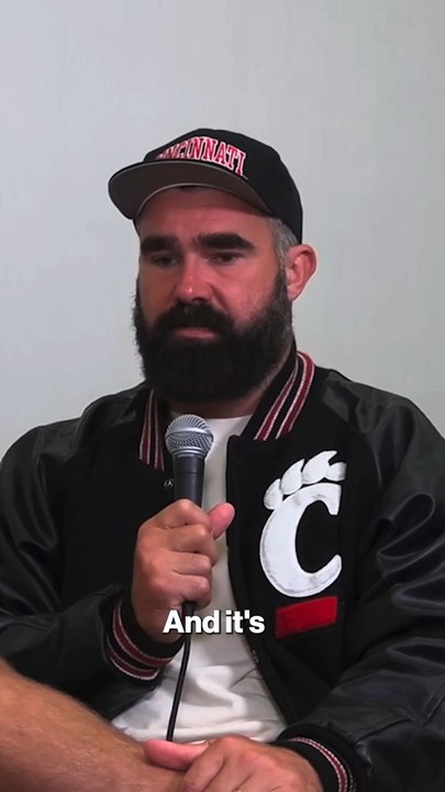 Jason Kelce gushes over Taylor Swift and Travis Kelce's relationship