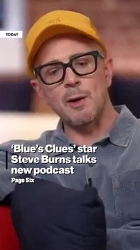 'Blue's Clues' star Steve Burns talks new podcast