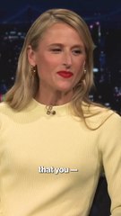 Mamie Gummer cracks open a beer bottle with her teeth