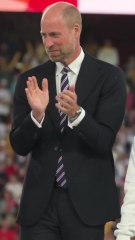 Princess Charlotte, 10, makes surprise appearance with dad Prince William at Euro 2025 v2