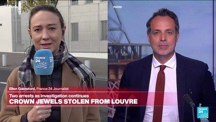 Louvre heist suspects reportedly arrested in northern Paris suburb