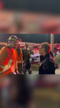 Dozens of workers rescued after sanitation tunnel collapsed in Los Angeles