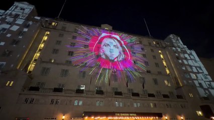 Leeds Light Night: Illuminations light up Queen's Hotel in Leeds