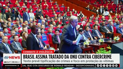 Brasil assina tratado da ONU contra cibercrime