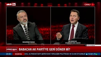 Babacan’dan Akit TV’de önemli açıklamalar! “AK Parti’den ayrılma sebebim…”