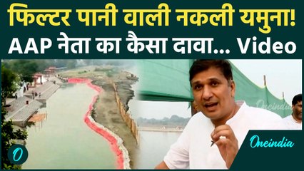 Chhath Puja के लिए Delhi में बनाई गई नकली Yamuna? Saurabh Bhardwaj ने शेयर किया वीडियो | Chhath 2025