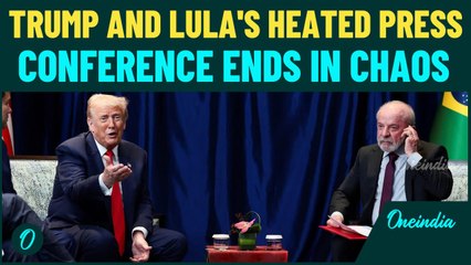 BREAKING: Trump and Lula Abruptly End Presser After Tough Questions|Bolsonaro’s Praise Offends Lula?