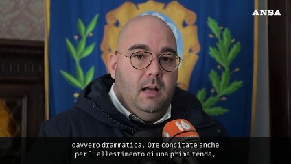 Terremoto in Irpinia, siti d'accoglienza allestiti a Montefredane