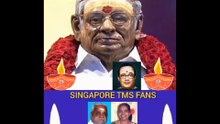 M. S. VISWANATHAN LEGEND SINGAPORE TMS FANS. M.THIRAVIDA SELVAN  VOL 4
