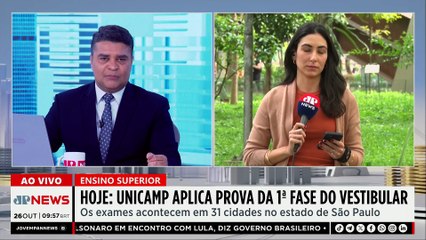 Unicamp aplica prova da primeira fase do vestibular de 2026