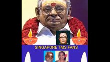 M. S. VISWANATHAN LEGEND SINGAPORE TMS FANS. M.THIRAVIDA SELVAN  VOL 9