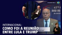 Mauro Vieira fala sobre reunião entre Lula e Trump