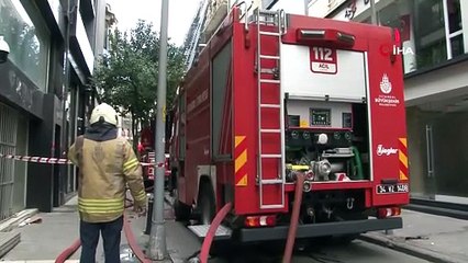 Şişli'de feci yangın: 1 kişi yanarak can verdi!