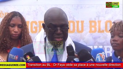 Transition au BL : Dr Faya Millimouno cède sa place à une nouvelle direction