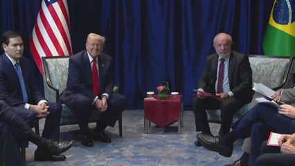 Shocking Disrespect: Trump Team Member PUSHES Reporter During Lula Sit-Down