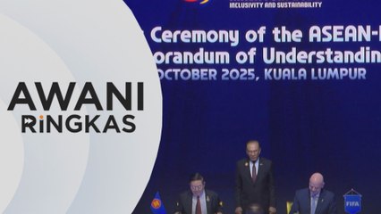 AWANI Ringkas: Infantino umum penganjuran Piala ASEAN FIFA