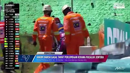Hakim Danish akur gagal tamat perlumbaan di GP Sepang