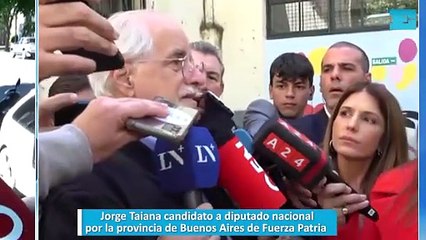 Jorge Taiana candidato a diputado nacional por la provincia de Buenos Aires de Fuerza Patria
