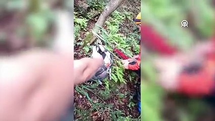 Bursa Uludağ\'da 3\'ü çocuk 4 kişi mahsur kaldı!