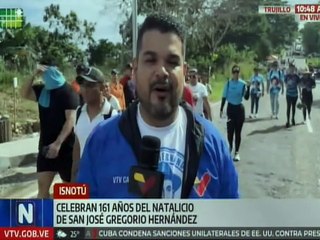 Trujillo | Devotos realizan caminata por la fe y la paz en honor a San José Gregorio Hernández