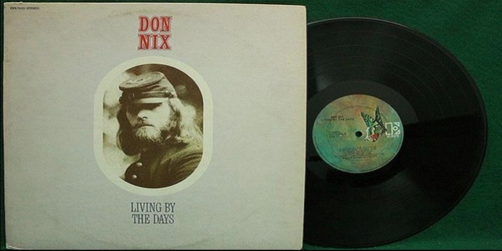 Don Nix ‎– Living By The Days 1971 (USA, Psychedelic,Southern,Blues Rock)