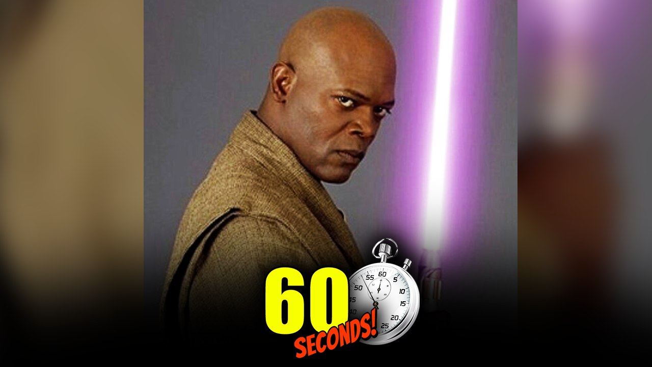 MACE WINDU en 1 MINUTE !