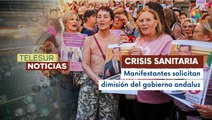 Mujeres denuncian privatización de la salud en Andalucía