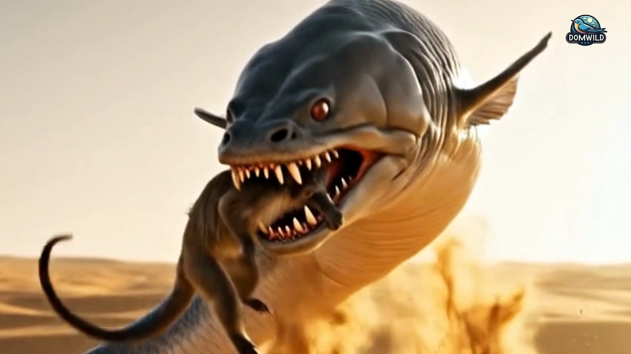 Part 11 - The Girl’s Survival Alone in the Wilderness - The Desert Hunter Fish and the Giant Snake