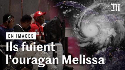 Des touristes fuient la Jamaïque à l’approche de l’ouragan Melissa