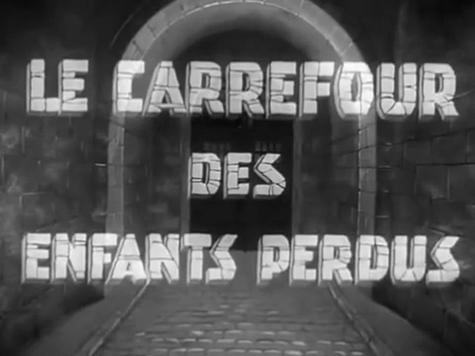 Le carrefour des enfants perdus Film 1944 avec Serge Reggiani - René Dary - Raymond Bussières