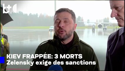 Immeubles rasés à Kiev : attaque russe violente, trois morts et 31 blessés