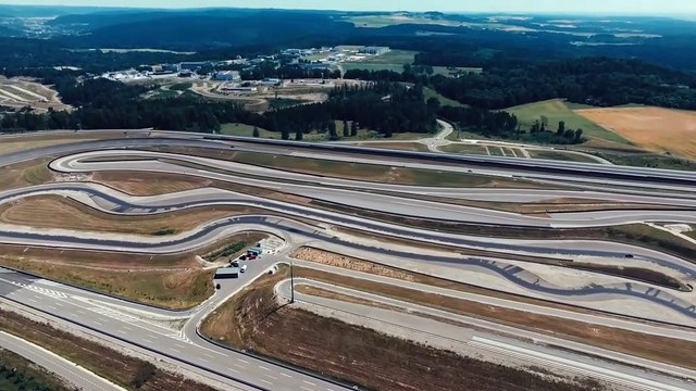 Centre essais Mercedes-Benz Immendingen Conduite piste humide