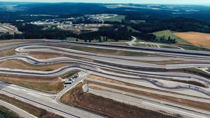 Centre essais Mercedes-Benz Immendingen Conduite piste humide