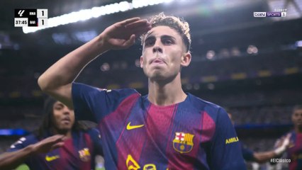 La Liga : Perte de balle de Güler, Fermin égalise et relance le Clasico !
