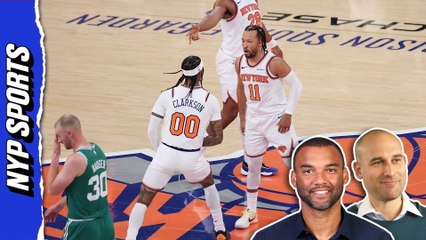Jalen Brunson's 31 points leads Knicks past Celtics to move to 2-0 on season