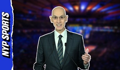 Adam Silver first words on the NBA gambling investigation in the tunnel at MSG