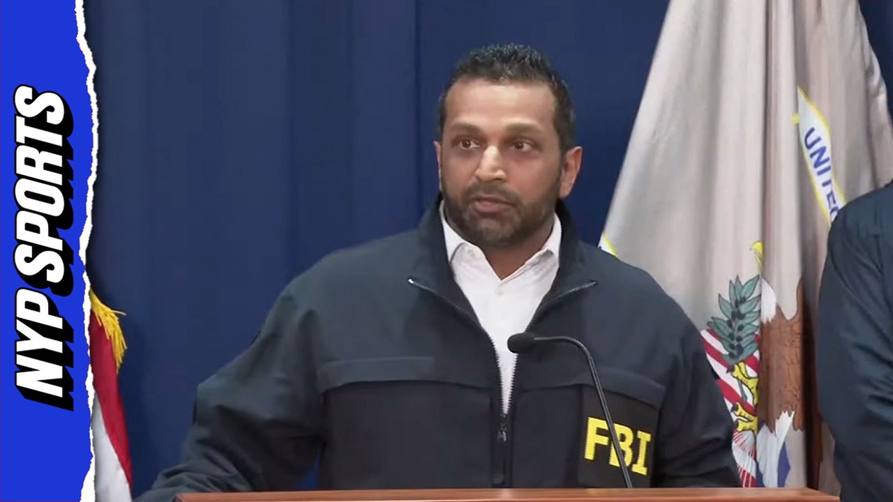 FBI Director Kash Patel provides details on illegal gambling arrests that include Terry Rozier, Chauncey Billups