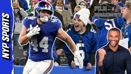 Cam Skattebo ELEVATED Giants' offense in win over Eagles | Film Breakdown