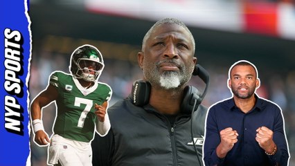 Aaron Glenn officially GAVE UP on the Jets' offense in London!