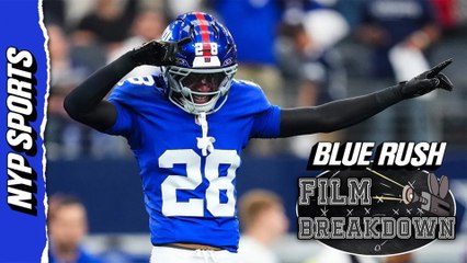 Cor'Dale Flott is MAKING PLAYS as Giants CB2 this season | Film Breakdown