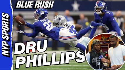 Giants CB Dru Phillips breaks down the film on his interception in Week 2 loss vs. Dallas